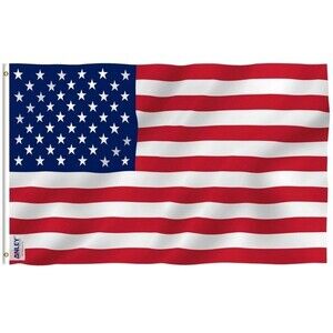 Anley Fly Breeze USA American Flag 4x6 FT
